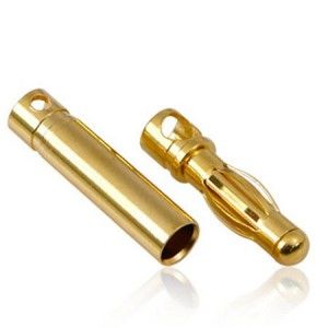 GPX Extreme: 5.5mm banana connectors - 1 pair